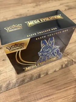 Pokemon TCG Mega Evolution ETB Lucario Elite Trainer Box NEW FACTORY SEALED - Image 2