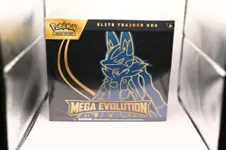 Pokemon TCG Mega Evolution Mega Lucario Elite Trainer Box ETB NEW Factory Sealed - Image 1