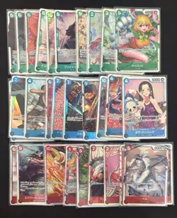 One Piece SR Bundle Lot Of 75 Cards; Japanese, Free Shipping - Image 2