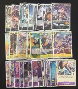 One Piece SR Bundle Lot Of 75 Cards; Japanese, Free Shipping - Image 3