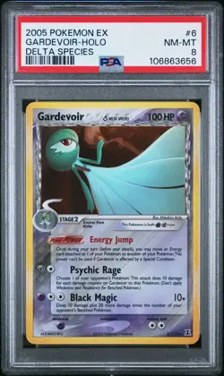 PSA 8 - Gardevoir 6/113 Holo - Ex Delta Species Pokemon Card - NEAR MINT - Image 1