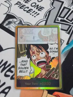 One Piece Gold DON!! OP15 ENGLISH Luffy Golden Bell - Adventure On Kamis Island - Image 2