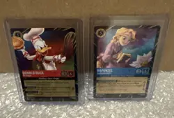 Disney Lorcana Magical Places Epcot 2026 Rapunzel & Donald Duck Promo Set Of 2 - Image 1