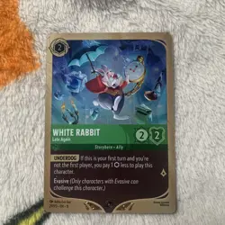 Winterspell Disney Lorcana White Rabbit Late Again Promo 29/P3 - Image 1