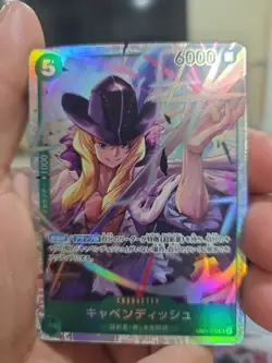 Cavendish EB01-012 SR Memorial Collection - ONE PIECE Card Game Japanese - Image 1