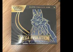 Mega Evolution Pokemon ETB Lucario Elite Trainer Box New & Sealed - Image 1