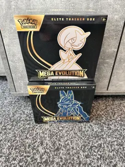 Pokemon TCG Mega Evolutions Lucario & Gardevoir ETB - New & Sealed - Image 1