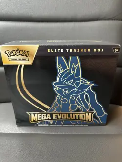 Pokemon Mega Evolution ETB trainer box Lucario brand new sealed - Image 2