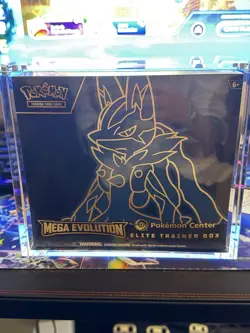 Pokemon Center TCG: Mega Evolutions Lucario Elite Trainer Box (ETB) - SEALED - Image 1