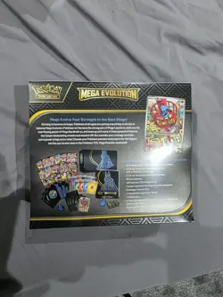 Pokemon Center Lucario Elite Trainer Box ETB Mega Evolutions New/Sealed TEAR - Image 2