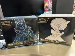 Pokemon Center Mega Evolution Gardevoir & Lucario ETB Elite Trainer Box Sealed - Image 1