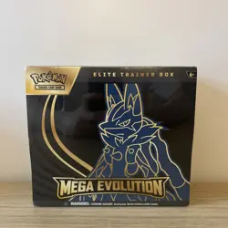 BRAND NEW- POKEMON ETB Mega Evolution Lucario (Factory Sealed) UK Seller - Image 1