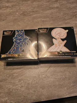 Pokemon Center ETB Mega Evolution Gardevoir & Lucario TCG Sealed - Image 1