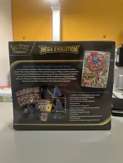 Pokemon TCG Mega Evolutions Lucario Pokemon Center ETB Elite Trainer Box Sealed - Image 3