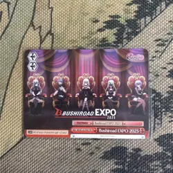 English Weiss Schwarz Bushiroad Expo 2025 BD/W125-PE07 PR MyGO!!!!! x Ave Musics - Image 1