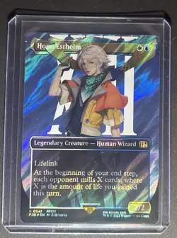 MTG Hope Estheim #541 Borderless Surge Foil Final Fantasy NM - Image 1