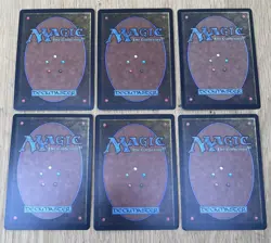 Magic The Gathering Beta Basic Land Swamp Variant A B & C Two Sets 6 Total Cards - Image 4
