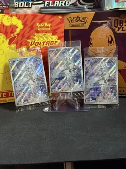 Pokemon Card N's Reshiram 167/159 Promo Journey Together Stamp Sealed LOT OF 3 - Image 1