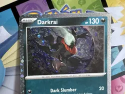 Pokemon TCG Obsidian Flames - Darkrai #136/197 - Rare Cosmos Holo Card - Image 2