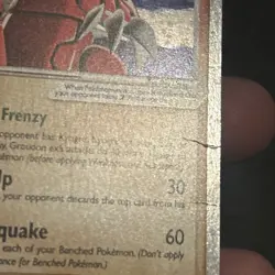 Groudon EX 038 Black Star Promo Rare Pokemon Card Dmg - Image 3