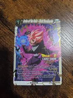 Realm of the Gods Black Kamehameha Foil Dragon Ball Super Card Game FEST | NM - Image 1