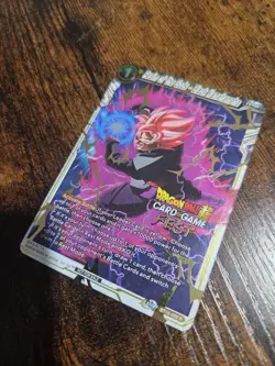 Realm of the Gods Black Kamehameha Foil Dragon Ball Super Card Game FEST | NM - Image 2
