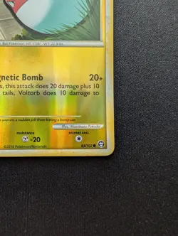 NM Pokemon Voltorb Reverse Holo Card 83/102 Triumphant - Image 5