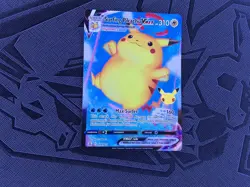 Surfing Pikachu VMAX 009/025 Pokemon Celebrations Holo Full Art Card - Image 1
