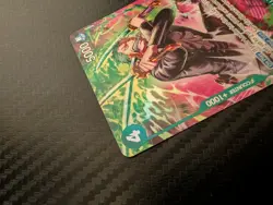 One Piece TCG OP-15/EB04 Roronoa Zoro OP13–037 Treasure Rare - Image 5