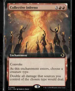 MTG ECL Collective Inferno (Extended Art) Normal NM - Image 1