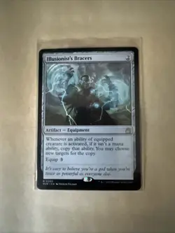 MTG Illusionist’s Bracers RVR 0260 R NM Regular - Image 1