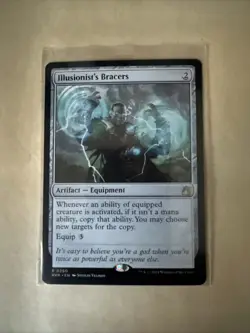 MTG Illusionist’s Bracers RVR 0260 R NM Regular - Image 2