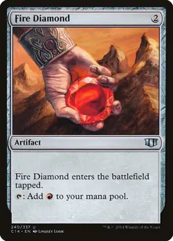 MTG Magic the Gathering Fire Diamond (240/397) Commander 2014 LP - Image 1