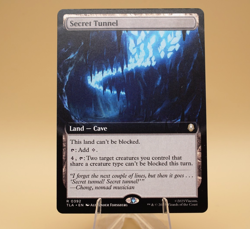 Secret Tunnel | 392 | Rare | Extended-Art | Regular | Avatar | MTG - Image 1
