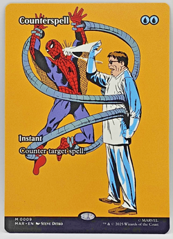 MTG Spider-Man M0009 Counterspell #9 Borderless - Image 1