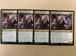 MTG 4x Veteran Warleader Duel Decks: Zendikar vs Eldrazi Magic Gathering x4 NM - Image 1