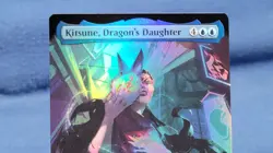 Kitsune, Dragon's Daughter - Foil - Extended Art MTG TMNT NM TMT - Image 2