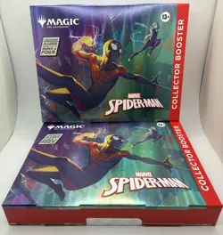 Magic: The Gathering MTG Marvel's Spider Man Collector Boosters Sealed Lot of 2 - Image 1