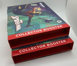 Magic: The Gathering MTG Marvel's Spider Man Collector Boosters Sealed Lot of 2 - Image 3