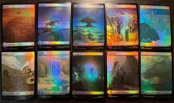 Full-Art Lands (Complete Set - Foil) MTG Avatar: The Last Airbender! - Image 1