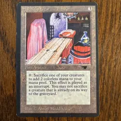 ***Ashnod's Altar*** MTG Antiquities Magic Kid Icarus Vintage - Image 1