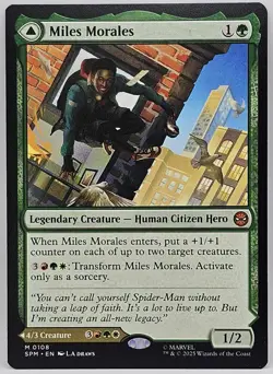 Miles Morales - 0108 - Marvel's Spider-Man MTG - NM/M - English - Image 1