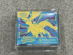 Pokemon Ascended Heroes Pokemon Center ETB Elite Trainer Box Sealed with Acrylic - Image 1