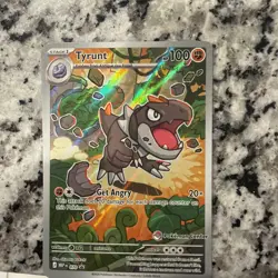 Tyrunt 070 Black Star Promo Pokemon Center Stamped Exclusive - Image 1