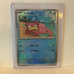 Slowpoke Pokeball Reverse Holo 018/131 Pokemon Prismatic Evolutions NM/M MINT - Image 1