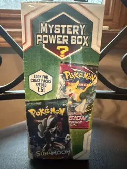 Pokemon Mystery Power Box-Holiday Edition- Walmart 2022 NEW Sealed VTG Chase 1:5 - Image 2