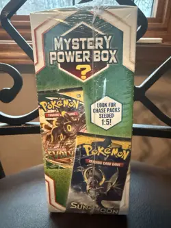 Pokemon Mystery Power Box-Holiday Edition- Walmart 2022 NEW Sealed VTG Chase 1:5 - Image 4