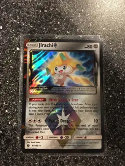 Jirachi 97/168 Prism Star Holo Rare Pokemon Celestial Storm - Image 1