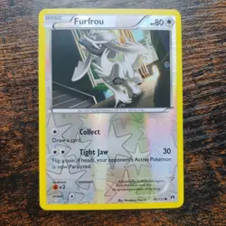 Furfrou 95/122 - LP REVERSE HOLO XY Breakpoint - Pokemon 2016 Common TCG Card - Image 1