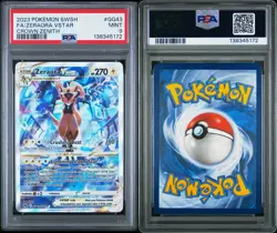 Pokemon Zeraora VSTAR GG43/GG70 Crown Zenith: Galarian Gallery PSA 9 - Image 2